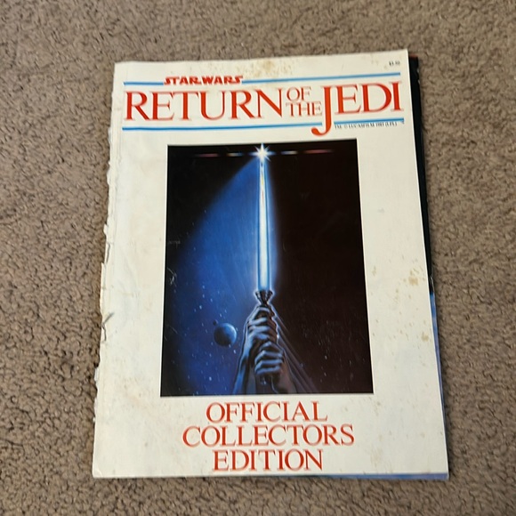 Collectors Original Version BOOK OFStar Wars Return Of The Jedi Official